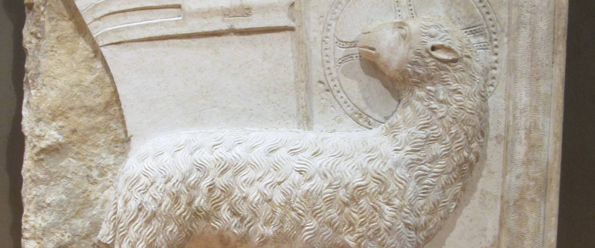 Maestro campionese, agnello mistico, 1200-1250 ca. foto di Sailko
